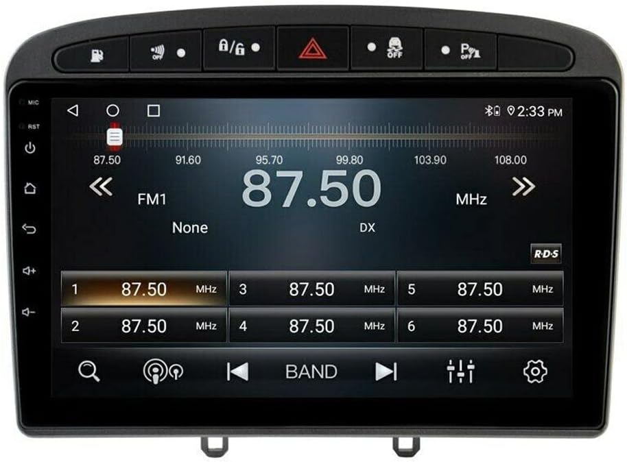 Poste Android 13//4G-64-PEUGEOT 308  2007-2015/Carplay-Android Auto