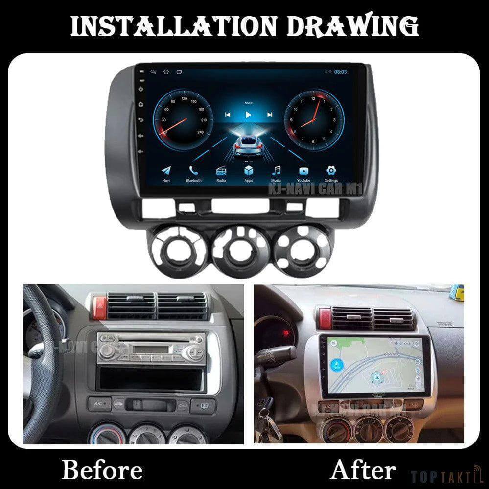 AUTORADIO HONDA JAZZ 2002 FIT 6g-128 ANDROID 13