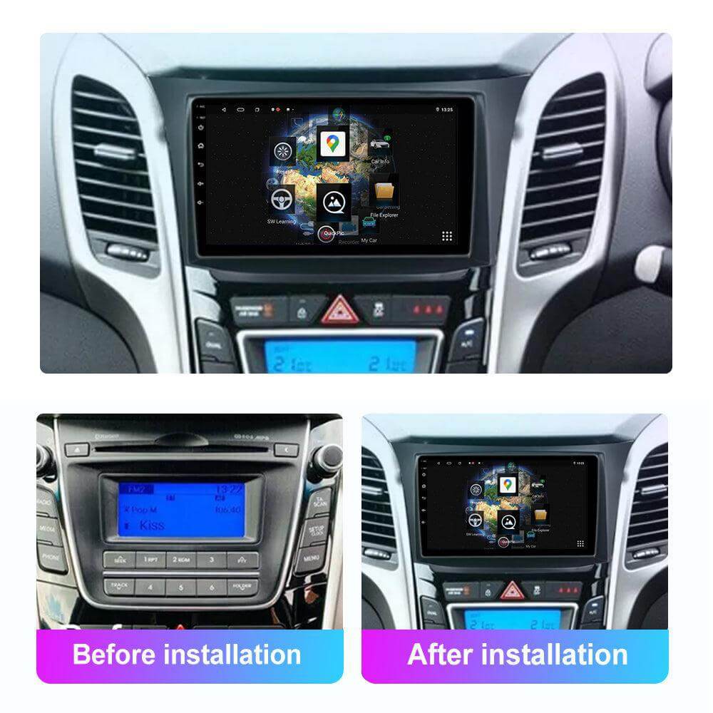 AUTORADIO Hyundai I30 Elantra GT 2012-2016 6G-128 ANDROID 13