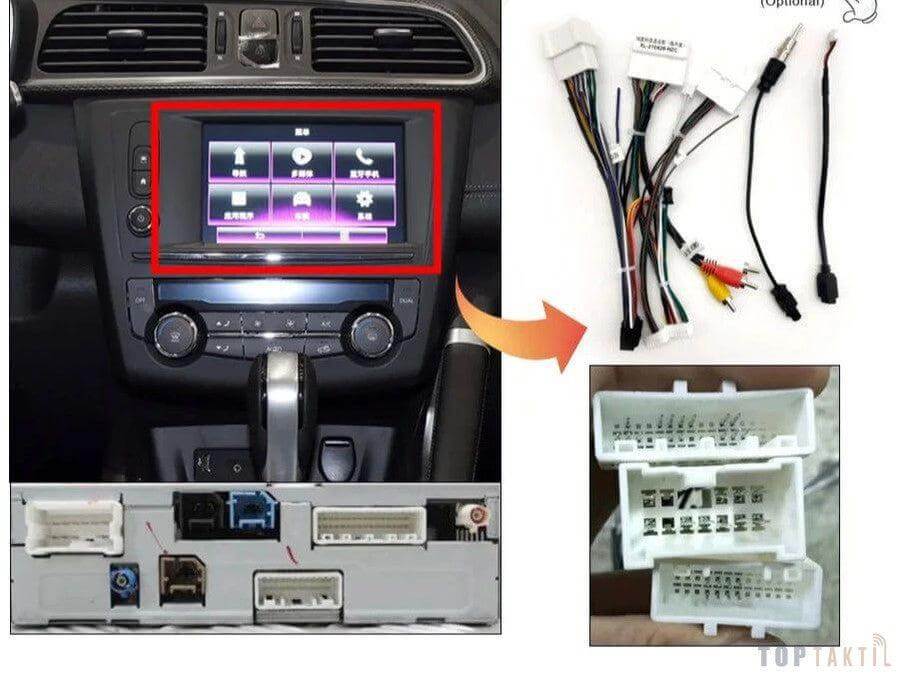 AUTORADIO Renault Kadjar 6G-128 ANDROID 13/ 2015-2017