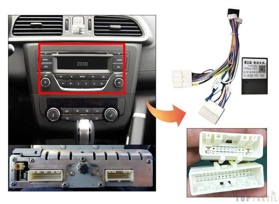 AUTORADIO Renault Kadjar 6G-128 ANDROID 13/ 2015-2017