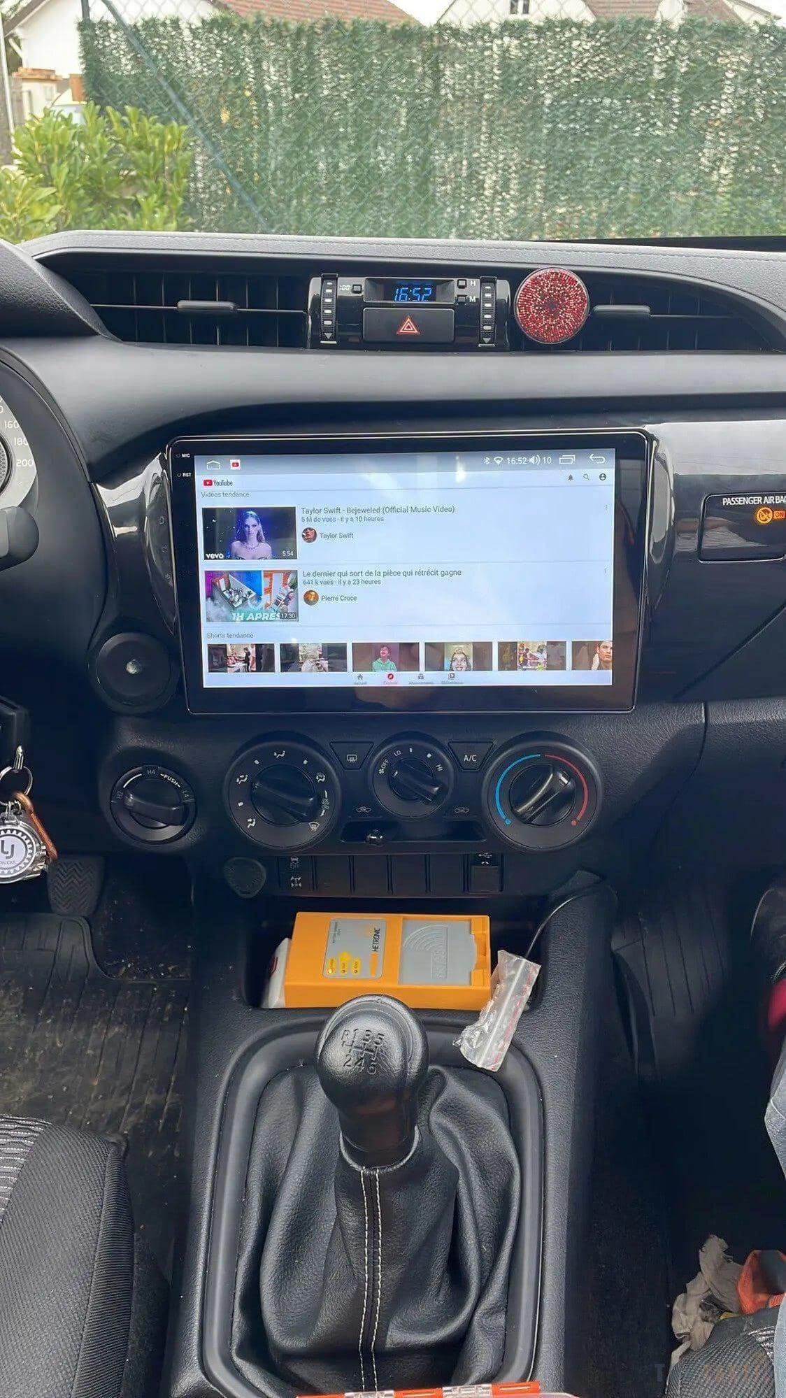 AUTORADIO TOYOTA Hilux 6G-128 ANDROID 13 DOUBLE ENREGISTREMENT