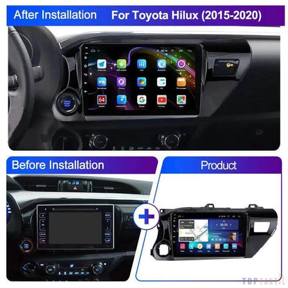 AUTORADIO TOYOTA Hilux 6G-128 ANDROID 13 DOUBLE ENREGISTREMENT