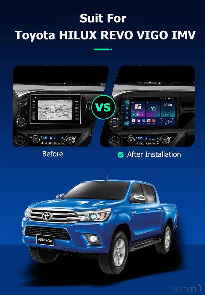 AUTORADIO TOYOTA Hilux 6G-128 ANDROID 13 DOUBLE ENREGISTREMENT