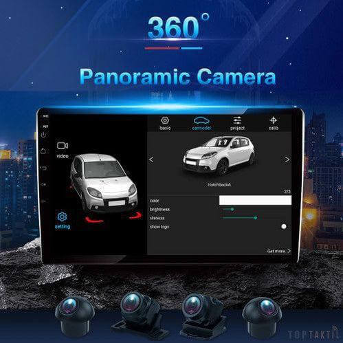 Autoradio 4*Camera Panoramique // Système 360//4G-64 Carplay