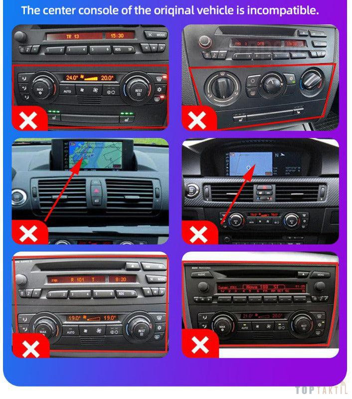 Autoradio Android 12//2G-32G-BMW 1 Series E88 E82 E81 E87 2004-2012