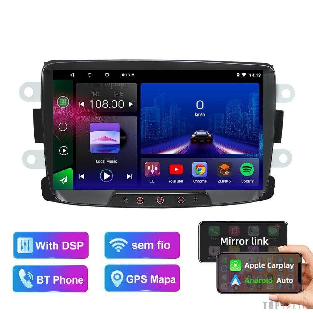 Autoradio Android 12//2G-32G-DACIA 2013-2020