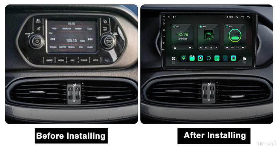 Autoradio Android 12//2G-32G FIAT EGEA TIPO 2015 - 2018