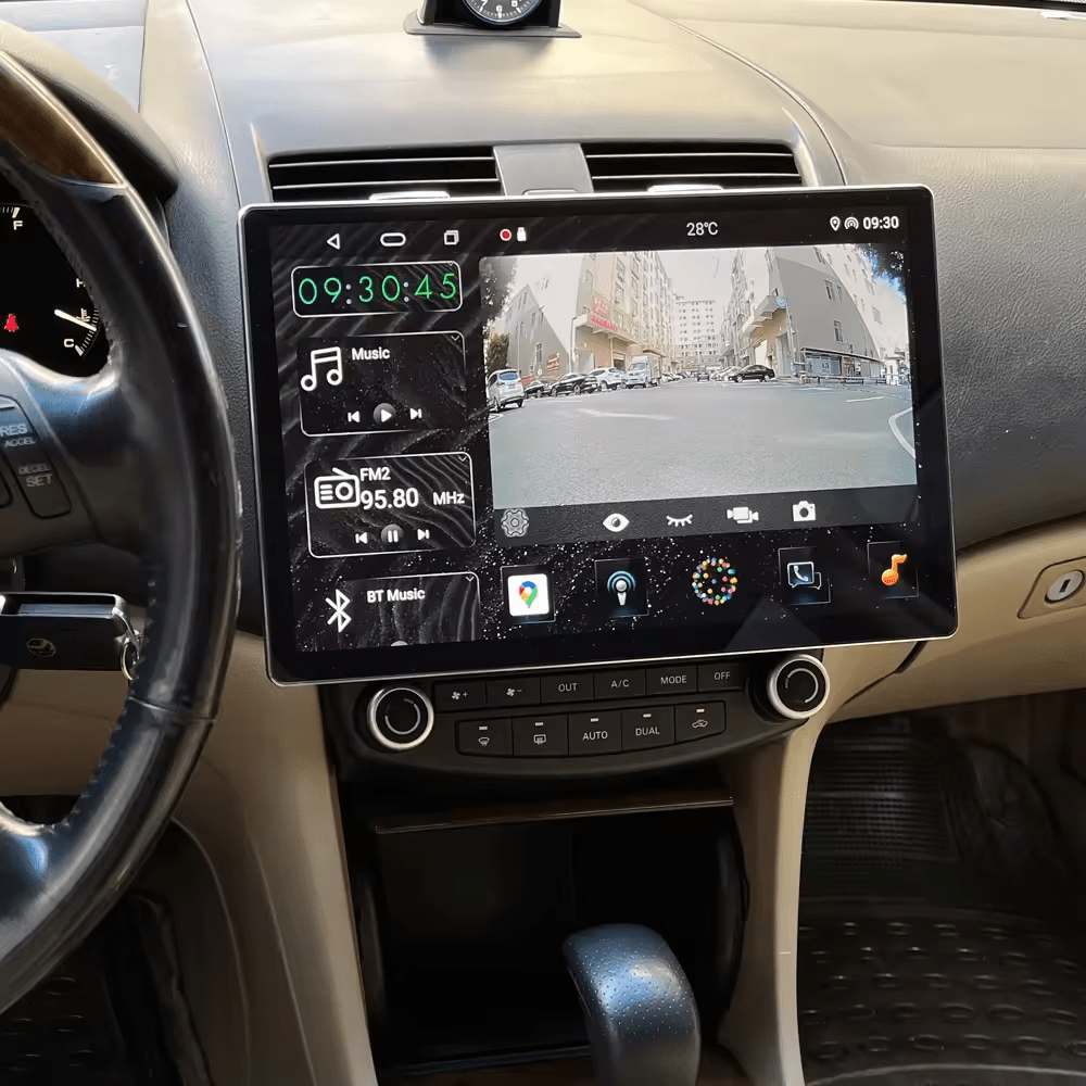 Autoradio JMANCE Android 13 - Écran QLED 13 Pouces, 6G+128G, CarPlay & Android Auto