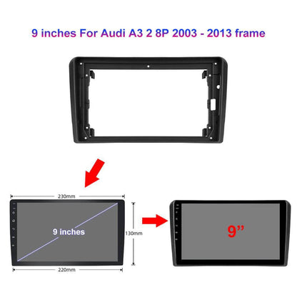 Poste Android13//4G-64//AUDI A3 2003-2012/Carplay-Android Auto