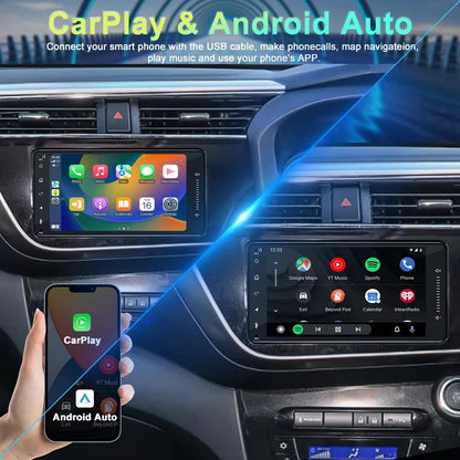 JMANCE - Autoradio Android 13 pour TOYOTA Carplay/Android Auto