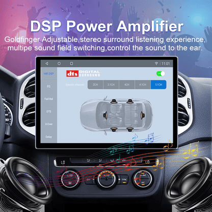 Autoradio JMANCE Android 13 - Écran QLED 13 Pouces, 6G+128G, CarPlay & Android Auto