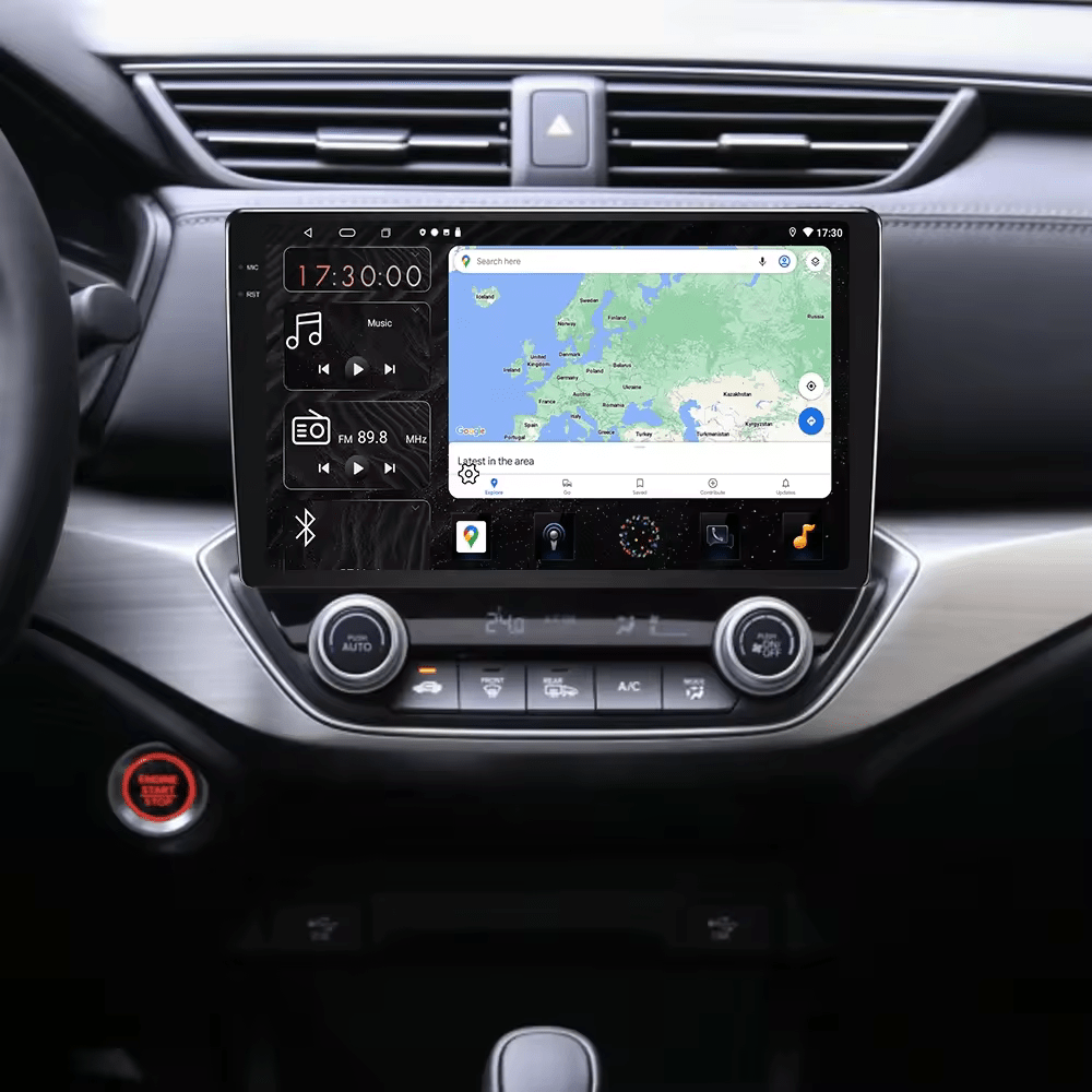 Autoradio JMANCE Android 13 - Écran QLED 13 Pouces, 6G+128G, CarPlay & Android Auto