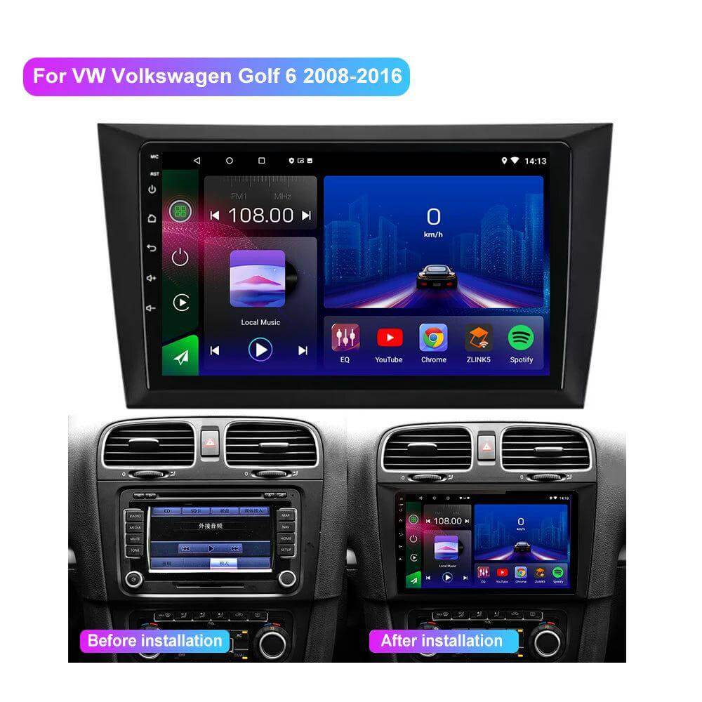 AUTORADIO VOLKSWAGEN Golf 6 6G-128 DOUBLE ENREGISTREMENT