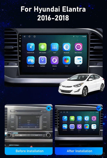 Poste Android 12 Hyundai Elantra 2016-2018 //2G-32//