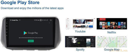 Poste Android 12 Hyundai Santa Fe IX45 Tucson 2018-2020//2G-32//