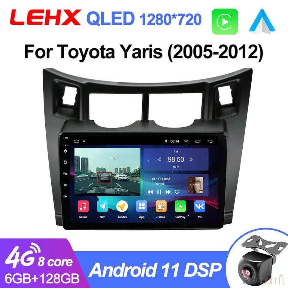 Poste Android 12 Toyota Yaris 2005-2012 //2G-32//