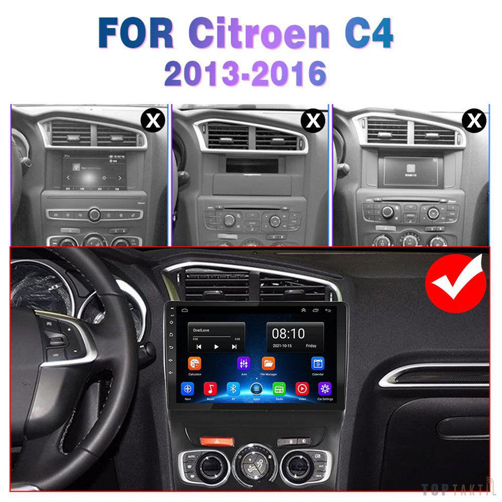 Poste Android Citroën C4 C-Triomphe 2013-2017