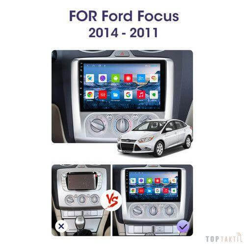 Poste Android10//2G-32//Ford Focus 2004-2011/Carplay-Android Auto