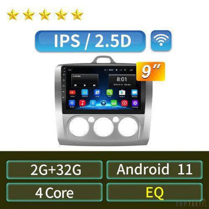 Poste Android10//2G-32//Ford Focus 2004-2011/Carplay-Android Auto