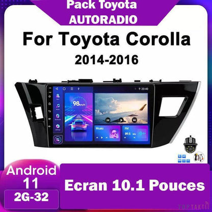 Poste Android12//2G-32//TOYOTA COROLLA 2014-2016