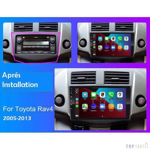 Poste Android12//2G-32//TOYOTA RAV4 2008-2012