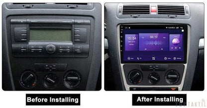 Poste Autoradio Android 12//2G-32G-Skoda Octavia 2 A5 2008-2013