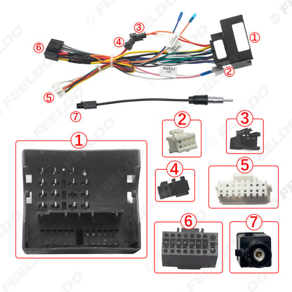 Kit de Harnais de Câblage autoradio Android - Volkswagen Golf, Passat, Skoda Superb, et Plus Encore"