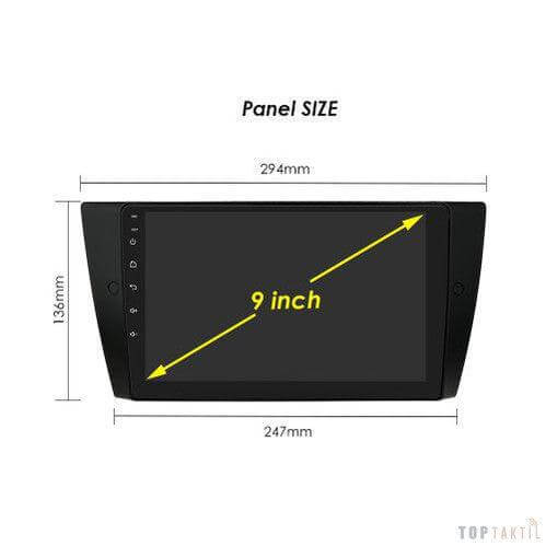 Poste Android10//2G-32//BMW Série 3: E90,E91,318i,320i // 2005-2013